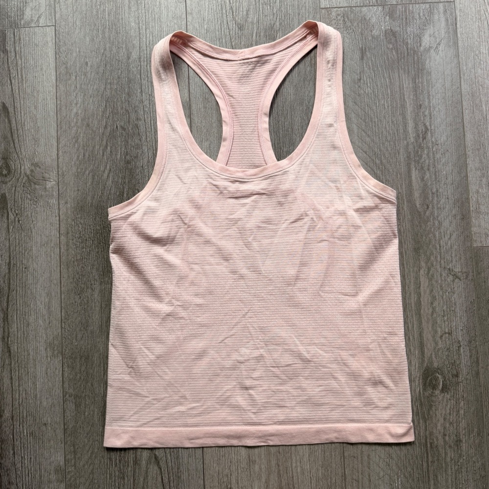Lululemon Swiftly Tech Womens 4 Pink Racerback Tank Start Where You Are